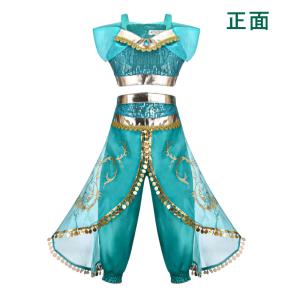 ジャスミン コスプレ 3点セット ハロウィン衣...の詳細画像1
