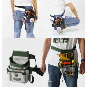 ツールポーチ 釘袋 腰袋 収納袋 道具袋 万能...の詳細画像3
