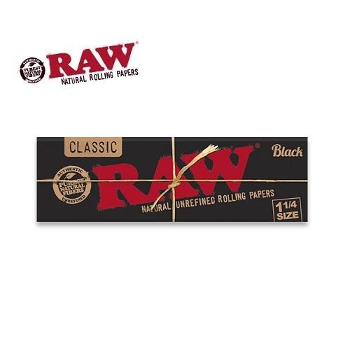 RAW CLASSIC BLACK 1 1/4 - ロウ クラシック ブラック ペーパー （極薄） ...