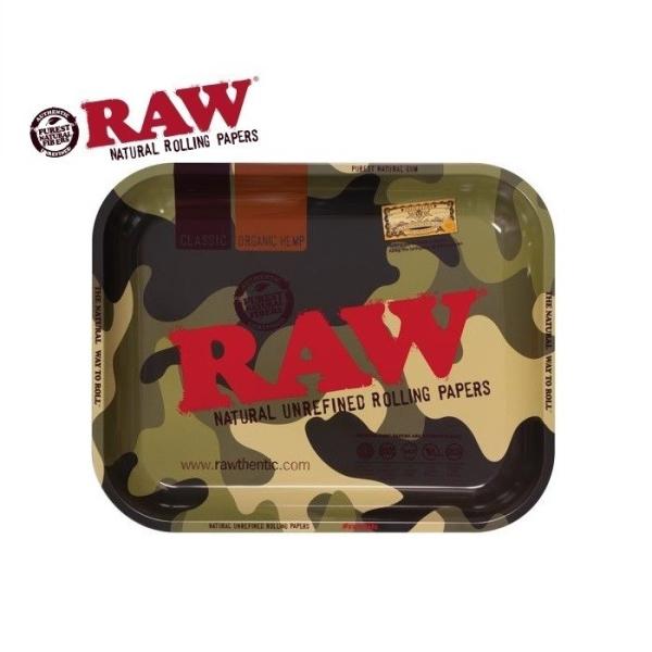 RAW Metal Rolling Tray Large CAMO - ロウ メタルローリングトレイ...