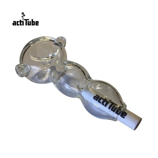 【actiTube/TUNE 対応】ガラスパイプ スプーン - Glass pipe spoon (...