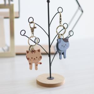 ゆらゆら揺れて可愛い猫のキーリング LF-05...の詳細画像4