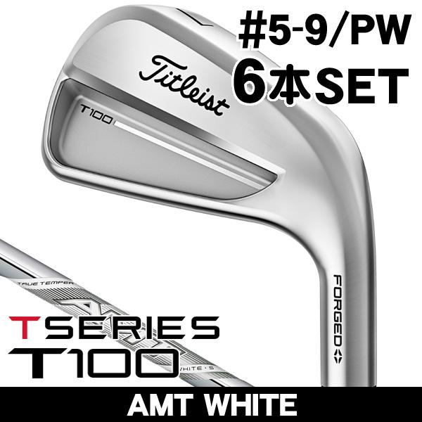 タイトリスト 25 T100 アイアン6本セット(#5/#6/#7/#8/#9/PW) AMT TO...