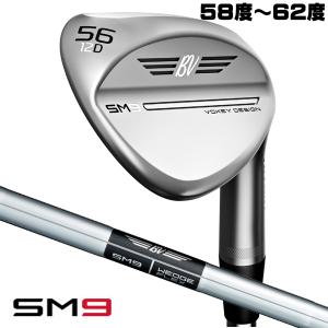 タイトリスト ボーケイ SM9 ツアークロム ダイナミックゴールド ウェッジ 58-62度 右用｜leftygolf