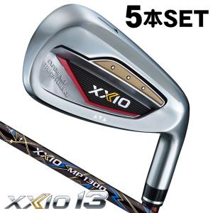 ダンロップ XXIO13 MP1300 レッドカラー アイアン 5本セット #6/#7/#8/#9/PW ゼクシオ13 右利き用 日本正規品｜leftygolf