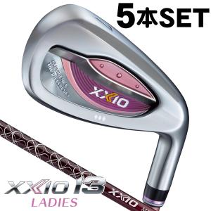 レディース ダンロップ XXIO13 MP1300L ボルドーカラー アイアン 5本セット #7/#8/#9/PW/SW 女性用ゼクシオ13 右利き用 日本正規品｜ゴルフショップジョプロ