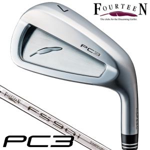 フォーティーン 2024 PC3 FS90iスチール アイアン 4本セット #7/#8/#9/PW 右利き用 日本正規品