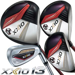 XXIO13 10本セット MP1300 カーボン N.S.PRO 850GH DST for XXIO レッド [DR/FW#5/UT#4/I#6/I#7/I#8/I#9/PW/AW/SW] ゼクシオ13 メンズ 右利き用 日本仕様｜leftygolf