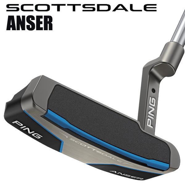 ピン PING 2025 スコッツデール ANSER パター （PP58ミッドサイズグリップ装着モデ...