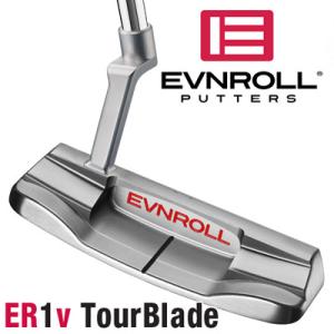 イーブンロール 2021 ER1V ツアーブレード ショートプラマー パター ピストルグリップ装着モデル｜leftygolf