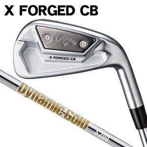 訳あり キャロウェイ X FORGED CB エックス フォージド DGS200 ダイナミックゴールド アイアンセット 6本 右用