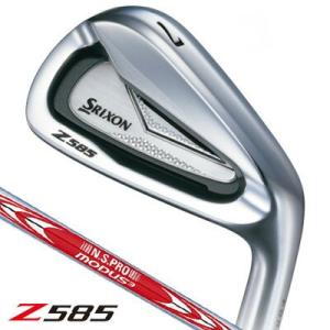 スリクソン　Ｚ５８５　ＮＳ−ＰＲＯ　モーダス３　ＴＯＵＲ１０５ＤＳＴ　アイアン　６本セット#5/#6/#7/#8/#9/PW