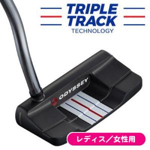 レディス/女性用 オデッセイ トリプルトラック ダブルワイド TRIPLE TRACK パター 右用