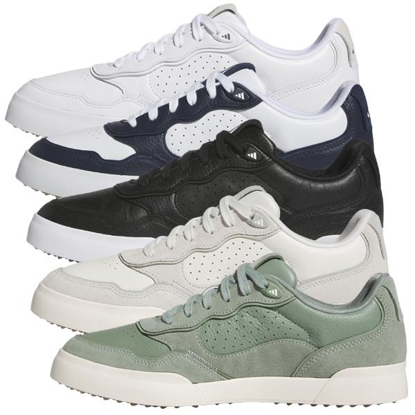 メンズ アディダス 2025 レトロクロス NLK88 スパイクレス ゴルフシューズ 男性用