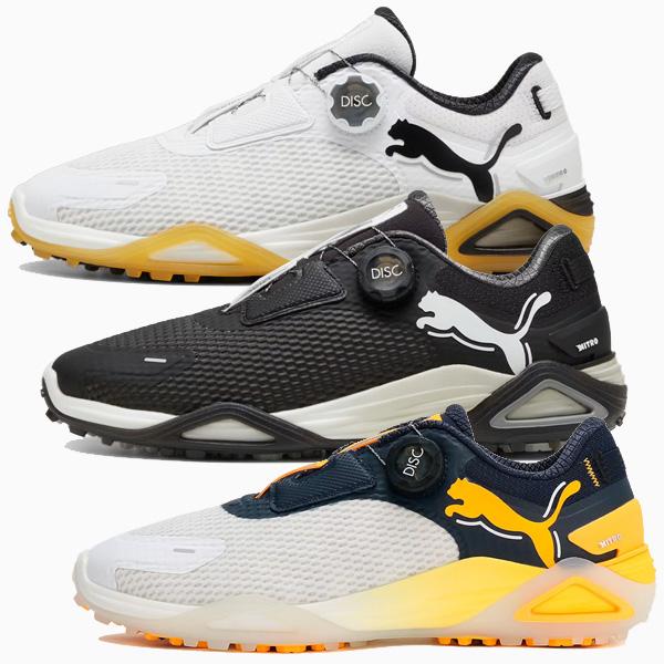 プーマ 2024 シャドウキャット ニトロ DISC 310219 スパイクレス ゴルフシューズ 日...