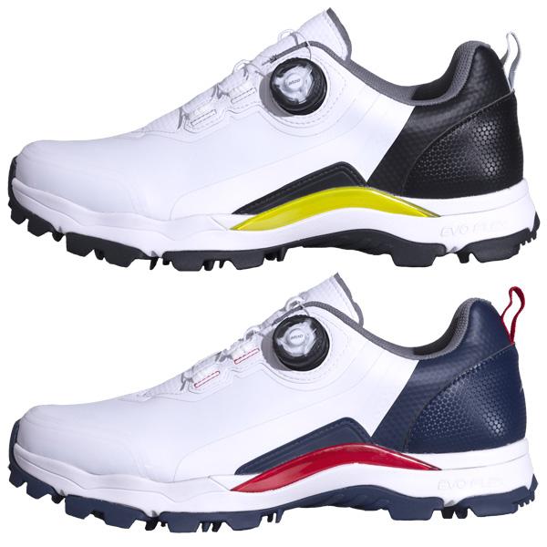 アクセル 2024 AXGS-24220EVO-G スパイクレス ゴルフシューズ