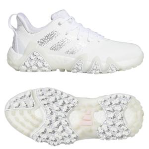 レディス/女性用 アディダス 2022 コードカオス 22 GX3933 ホワイト/シルバーメタリック/クリアピンク シューズ
