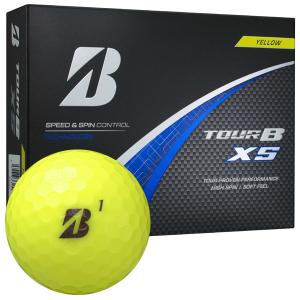 ブリヂストン 2024 ツアーB XS ゴルフボール イエロー 1ダース｜leftygolf