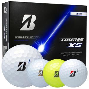 ブリヂストン 26ツアー B XS ゴルフボール 1ダース 12球入り 飛距離重視 スピン性能 公認球 2026年モデル