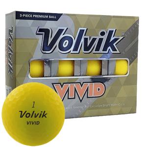 Volvik Volvik VIVID （イエロー） 2022年モデル 1ダース VIVID ゴルフボールの商品画像