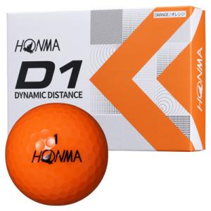 本間ゴルフ ホンマ 2022 D1 オレンジ 1ダース