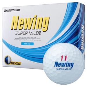 ブリヂストン ニューイング スーパーマイルド2 ボール ホワイト 1ダース