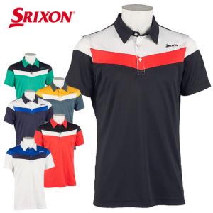 srixon 半袖　ポロシャツ　L ゴルフウェア SRIXON 【美品】スリクソン×レクサス 半袖ポロシャツ イエロー×白