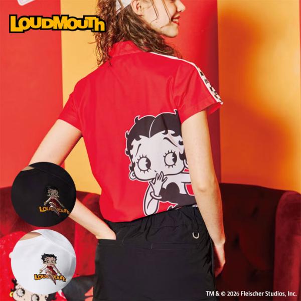 ゴルフ レディース ラウドマウス コラボポロシャツ 春 夏 26SS