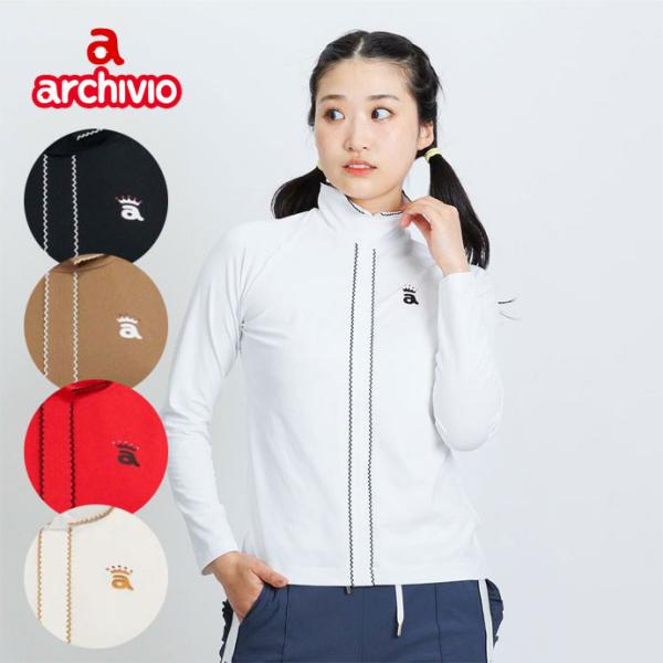 ゴルフ レディース アルチビオ スカラップステッチUV速乾プルオーバー A519806 秋 冬 ゴル...