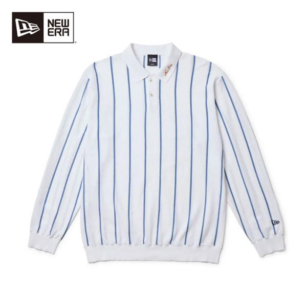 ゴルフ メンズ ニューエラ LS KNIT POLO SHIRT OFF 14669864 秋 冬 ...