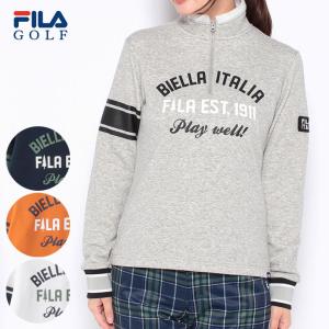 ゴルフ　マークダウン　ゴルフウェア　レディース／女性用　フィラ　ハーフジップシャツ　７９２５０５