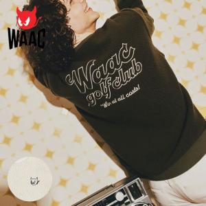 WAAC ゴルフ ワック リサイクルボアフリース長袖プルオーバー