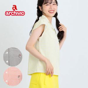 アルチビオ レディース ゴルフウェア 長袖シャツ 秋 冬 プルオーバー