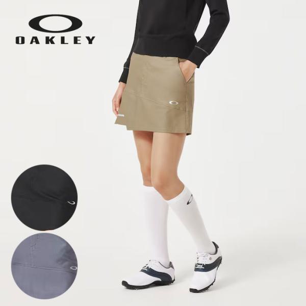 ゴルフ レディース オークリー ELEVATE TWISTED PLEATS SKIRT FOA50...