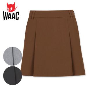 WAAC ワック インナー付スカート ホワイト系 24 ゴルフウェア