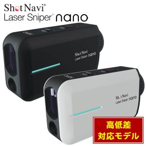Shot Navi Voice Laser GR Leo ゴルフ用レーザー距離測定器 ブラック