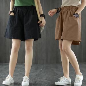 ハーフパンツ レディース ショートパンツ 大きいポケット