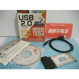 【BUFFALO USB2.0 IEEE1394 PCカード IFC-CB2IU2/UC 】