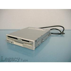 【MITSUMI 3.5インチ 2HD FDDカードアダプタ付 FA404M　WH】