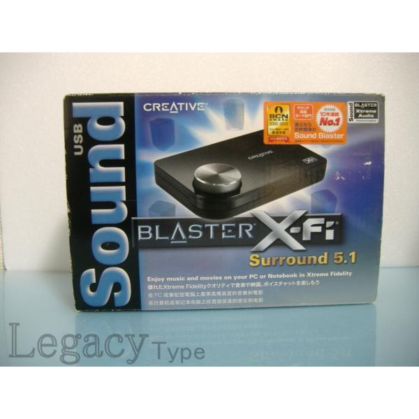 【Creative クリエイティブ Sound Blaster X-Fi Surround 5.1 ...