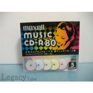 【maxell CD-R媒体 80分 音楽用 5枚 CDRA80PMIX.S1P5S 未開封未使用】