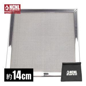 NCNL NO CAMP NO LIFE バーナーパッド 角型 M 綾織 シングルバーナー 網 五徳 SOTO ST-330 340 310 ジュニアコンパクトバーナー CB-JCB に対応 収納袋付き