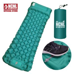 NCNL NO CAMP LIFE エアーマット 足踏み式 枕付き キャンプ