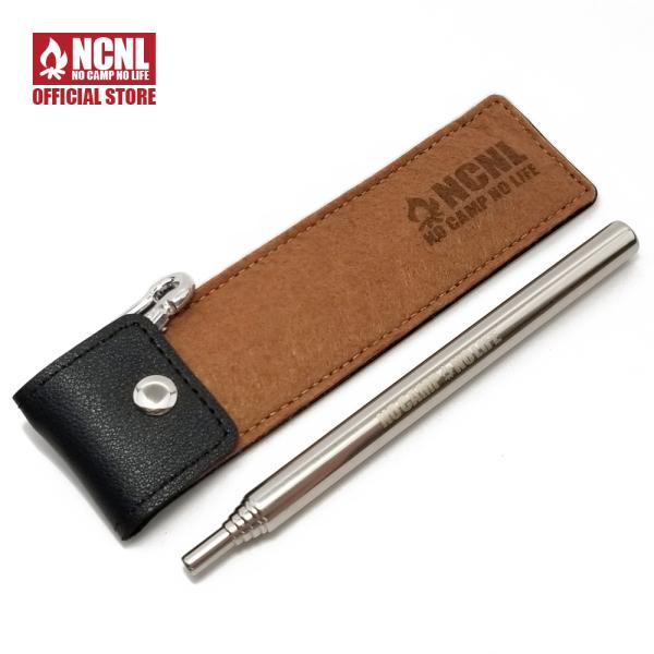 NCNL NO CAMP NO LIFE 火吹き棒 ひふきぼう ふいご ポケットサイズ 小型 軽量 ...