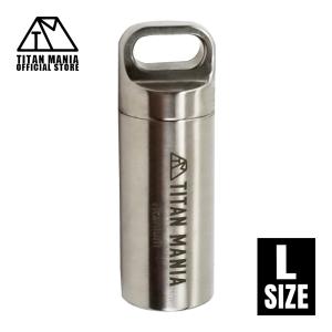 ピルケース【専用出品】 TITAN MANIA チタンマニア ピルケース Sサイズ 携帯用 チタン製