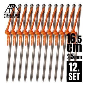 TITAN MANIA チタンマニア ペグ チタン製 チタンペグ