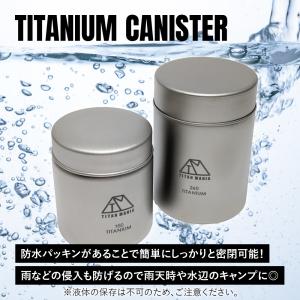 TITAN MANIA チタンマニア 茶筒 キ...の詳細画像4