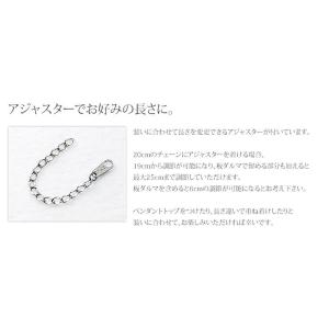 チタン イニシャルアンクレット 2.0mm幅2...の詳細画像2