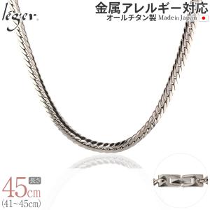 Phiten（ファイテン） 炭化チタンチェーンネックレス 45cm【公式