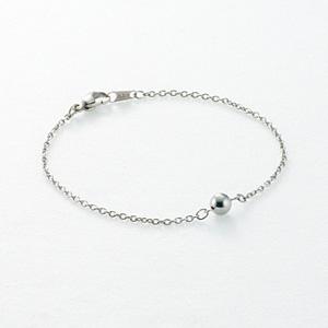 ブレスレット チタン ボール 20cm ブレス 腕輪 フック カニカン レディース メンズ 日本製 ...